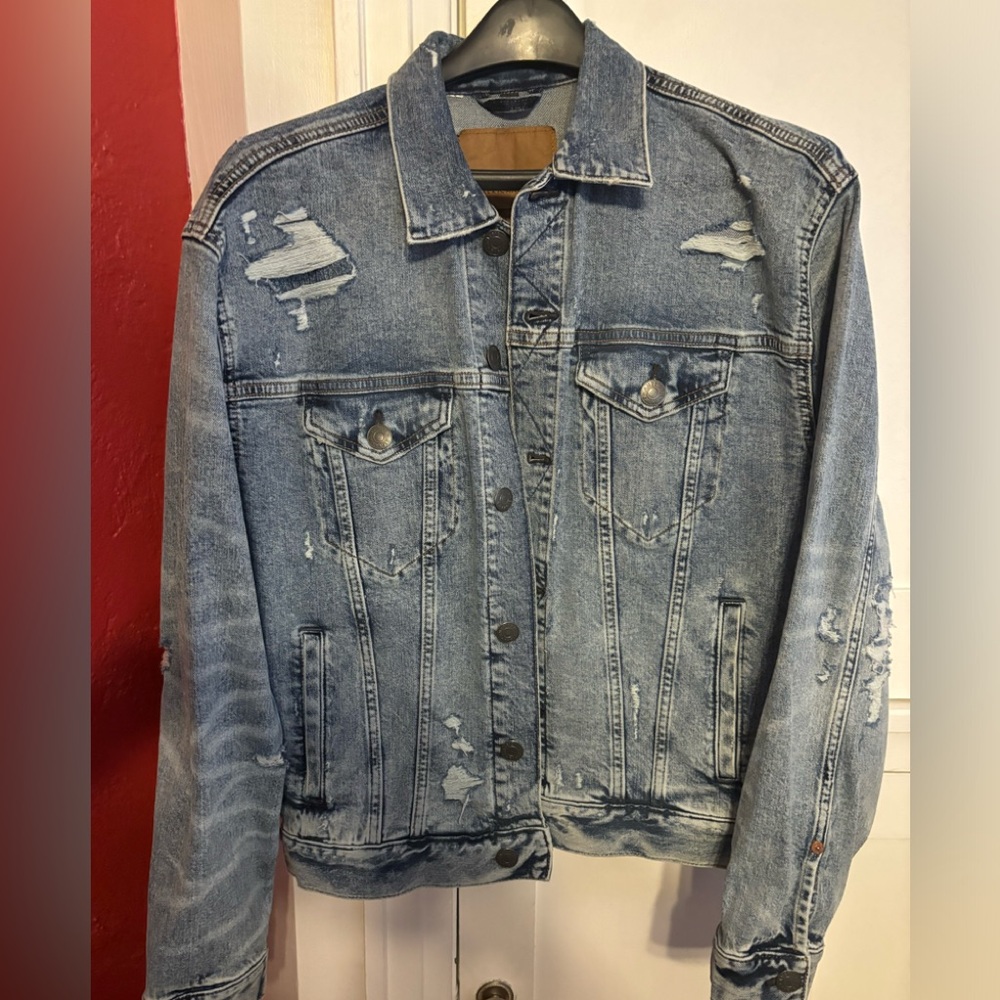 Distressed Denim Jacket